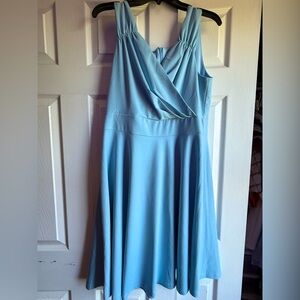 Grace Karin Light Blue Dress XL